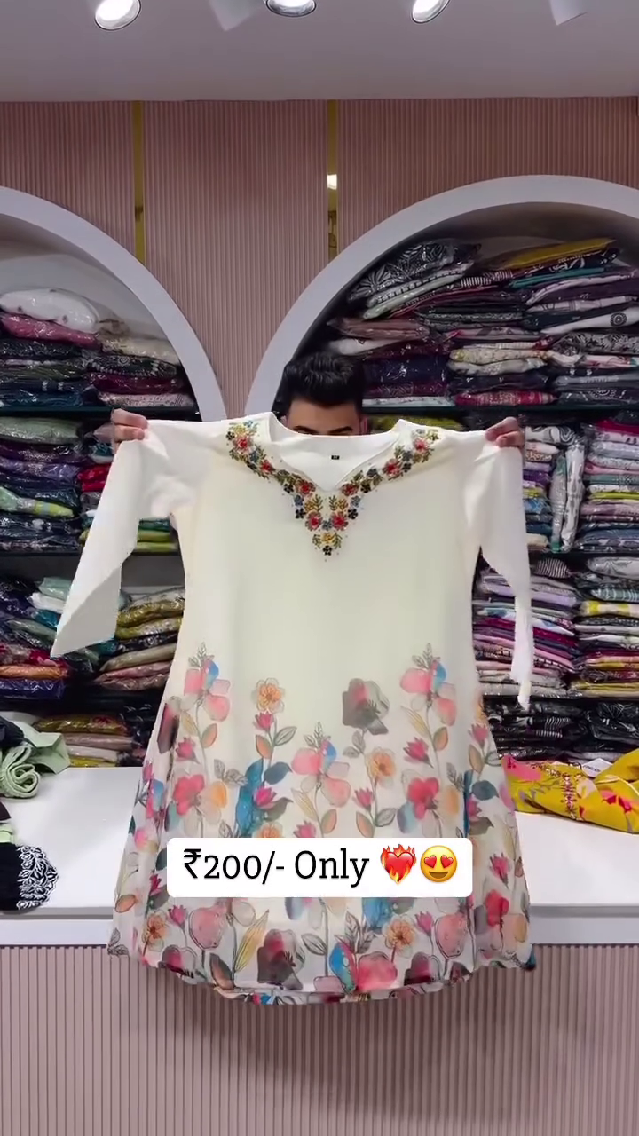 Garden Reverie” – Embroidered Floral Harmony Dress 🌸🌼