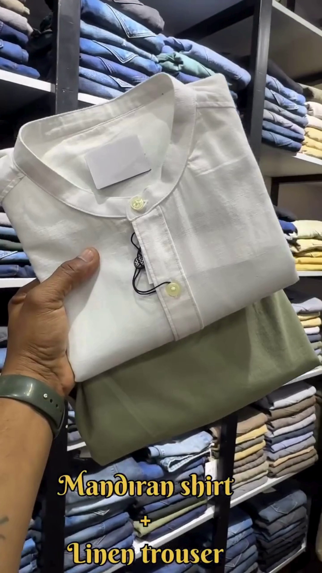 “Slate Classic Solid Shirt with Stone Grey Trousers – A Timeless Duo for Everyday Refinement” 🩶👔👖🌟