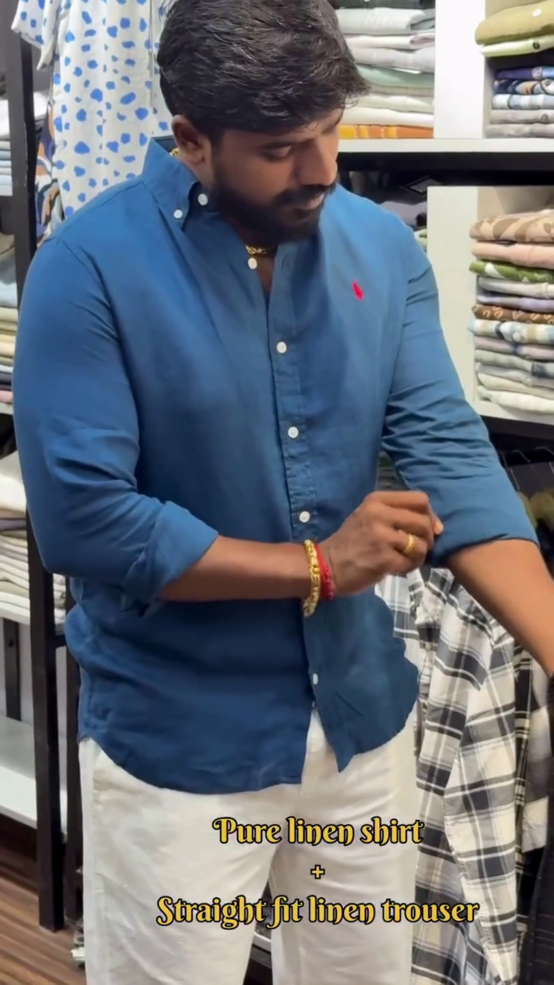 “Blush Horizon Pure Linen Shirt with Ivory Straight-Fit Trousers – A Breathable Blend of Softness & Sophistication” 🌸🤍🌬️🧵⌚