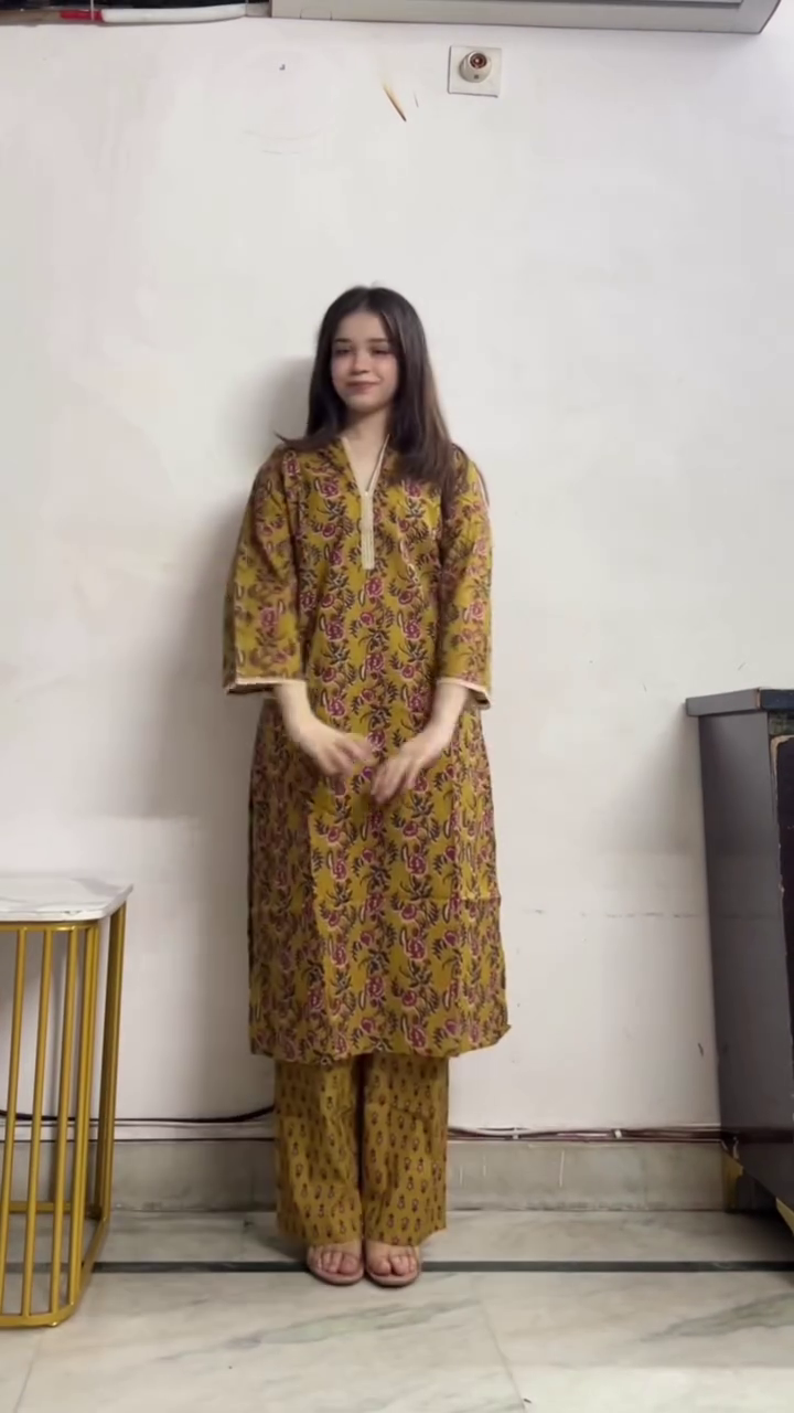 Maroon Traditional Long Flowing Dress with Vertical Stripes and Floral Motifs Paired with Matching Wide-Leg Pants Cultural Statement Ensemble 🍷👗👖🌸